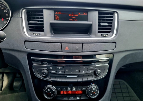 Peugeot 508 cena 28900 przebieg: 205000, rok produkcji 2012 z Wysoka małe 232